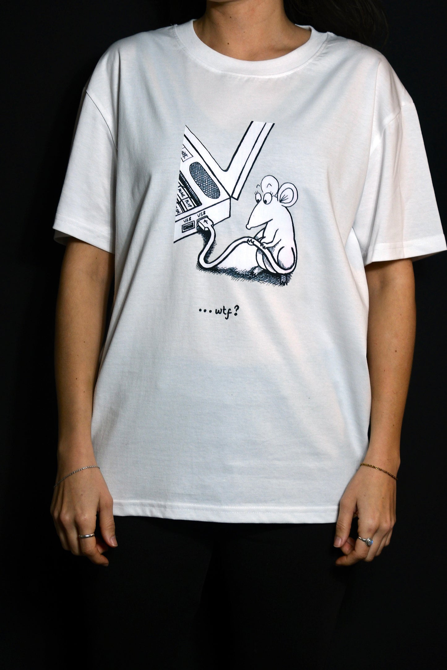 Unisex T-shirt Mr USB Mouse