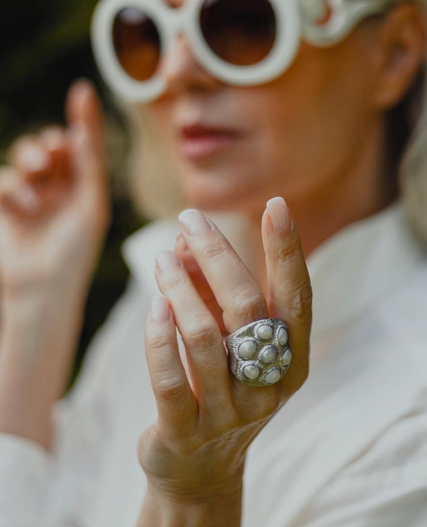The Tortoise | Bague 7 Perles