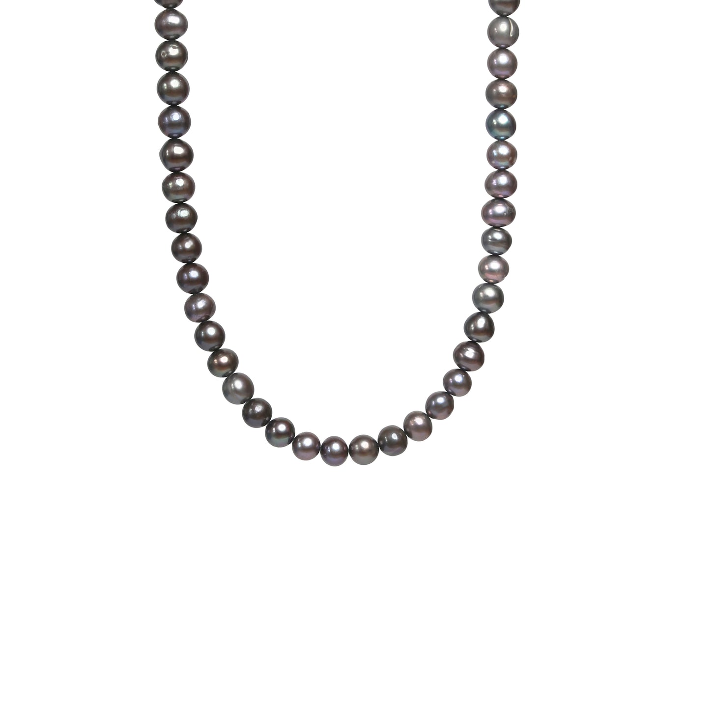 The Dark Blue Pearl Necklace