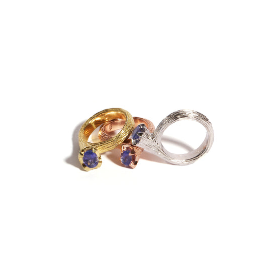 La Trompette à Doigts | Bague Tanzanite