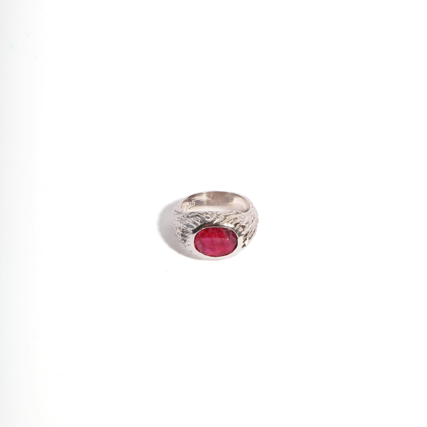 The Scarlet | Ruby Root Ring