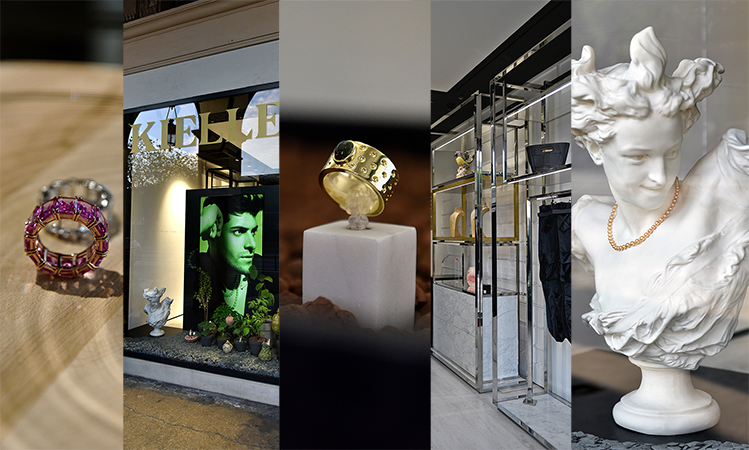 Fotos com produtos da loja