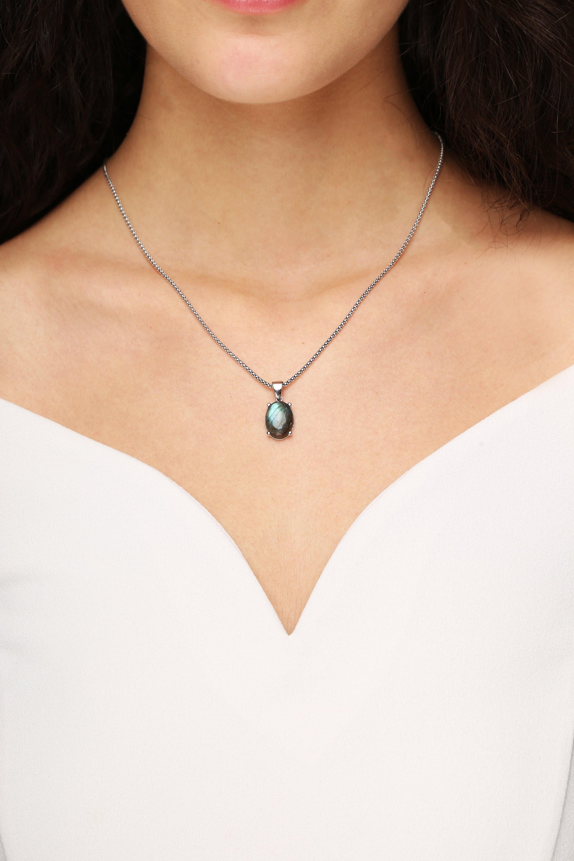 Labradorite Pendant - KIELLE OFFICIAL