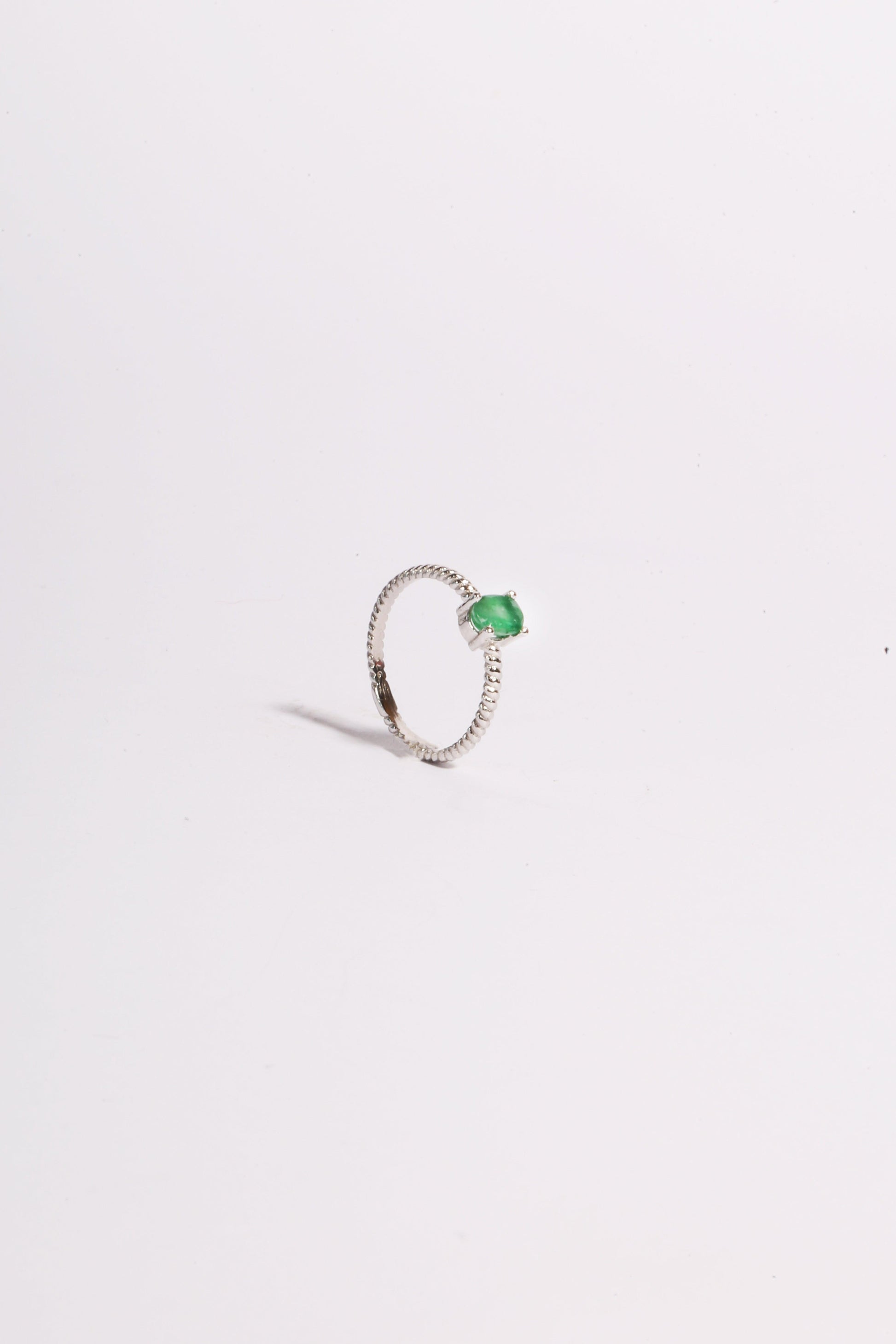 Twisted Emerald Ring - KIELLE OFFICIAL