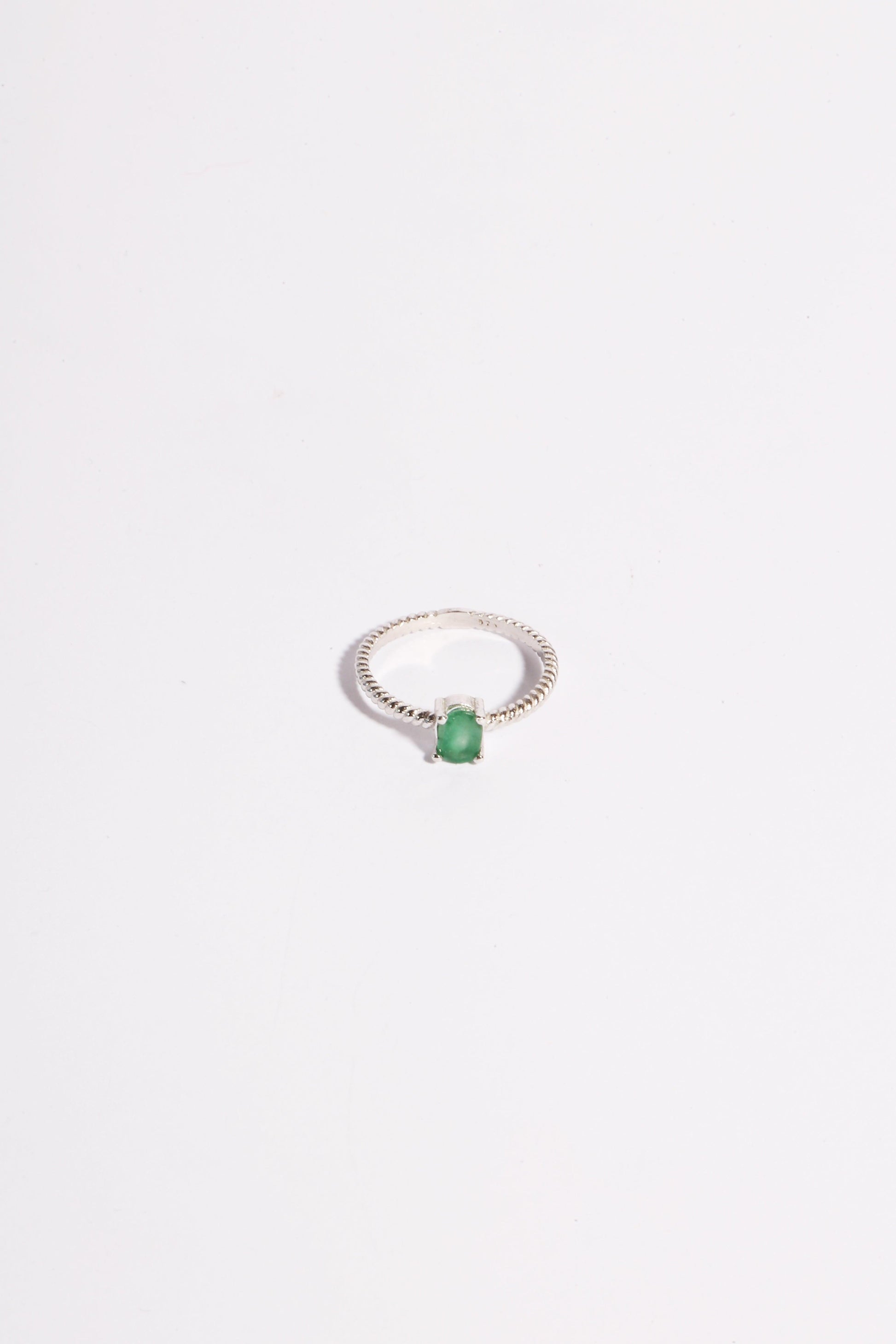 Twisted Emerald Ring - KIELLE OFFICIAL