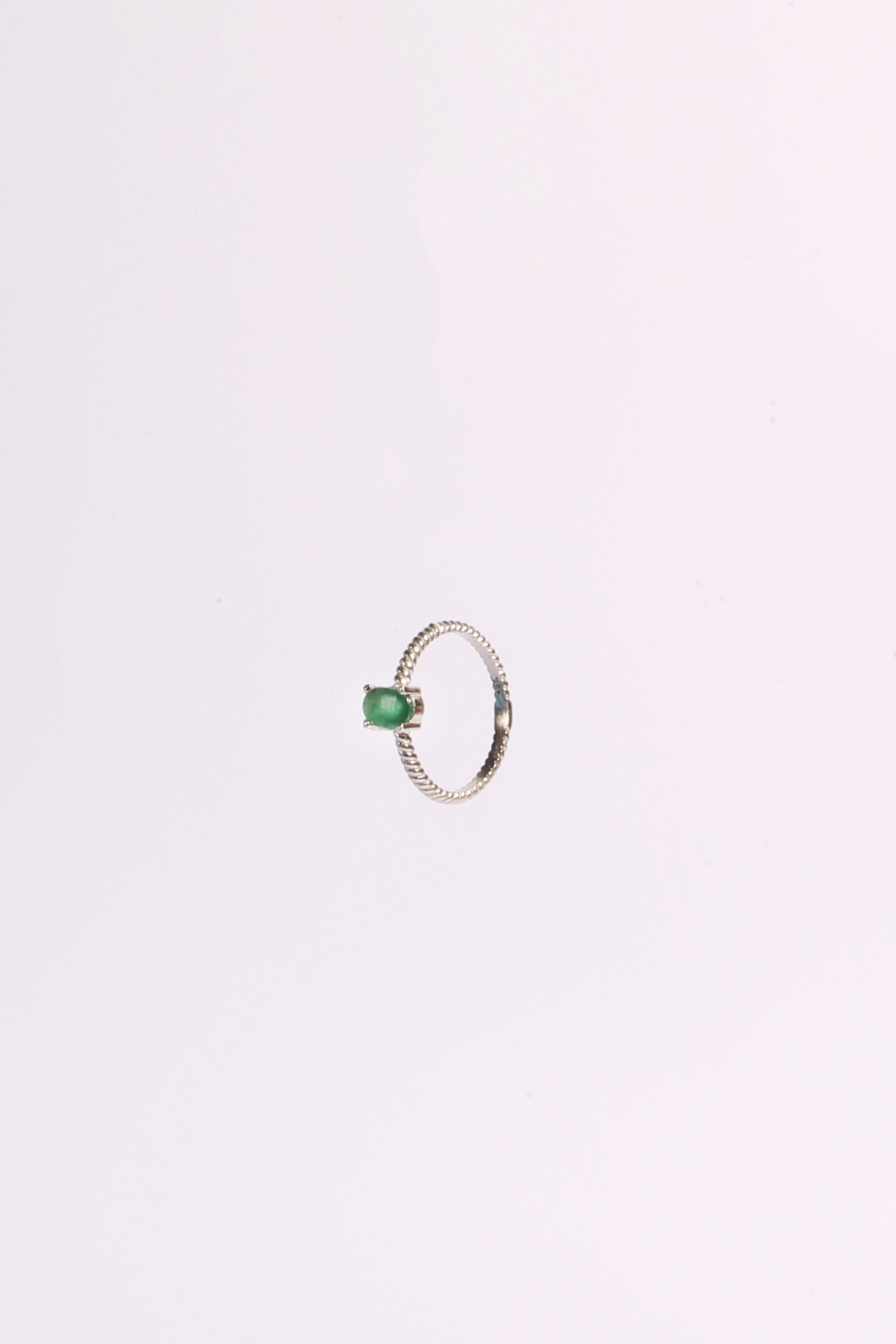 Twisted Emerald Ring - KIELLE OFFICIAL