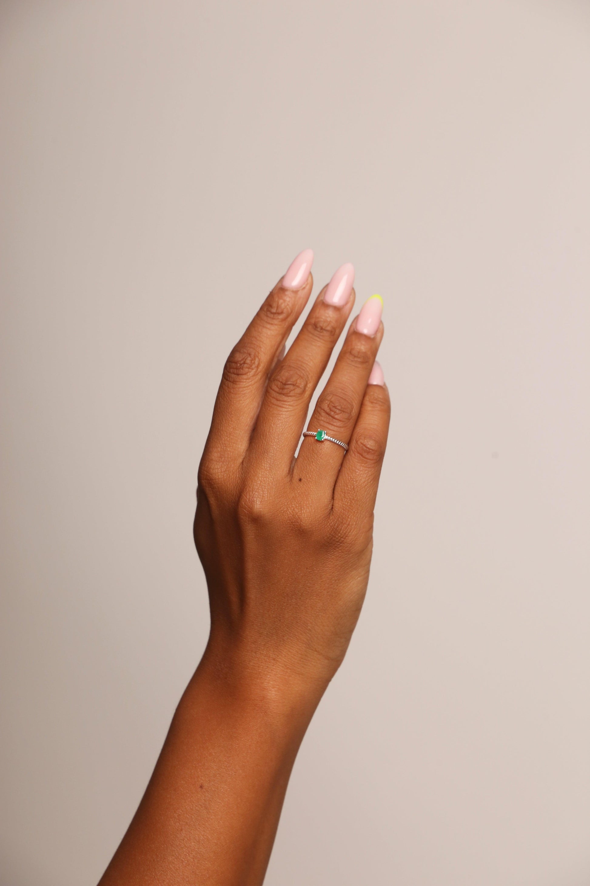 Twisted Emerald Ring - KIELLE OFFICIAL