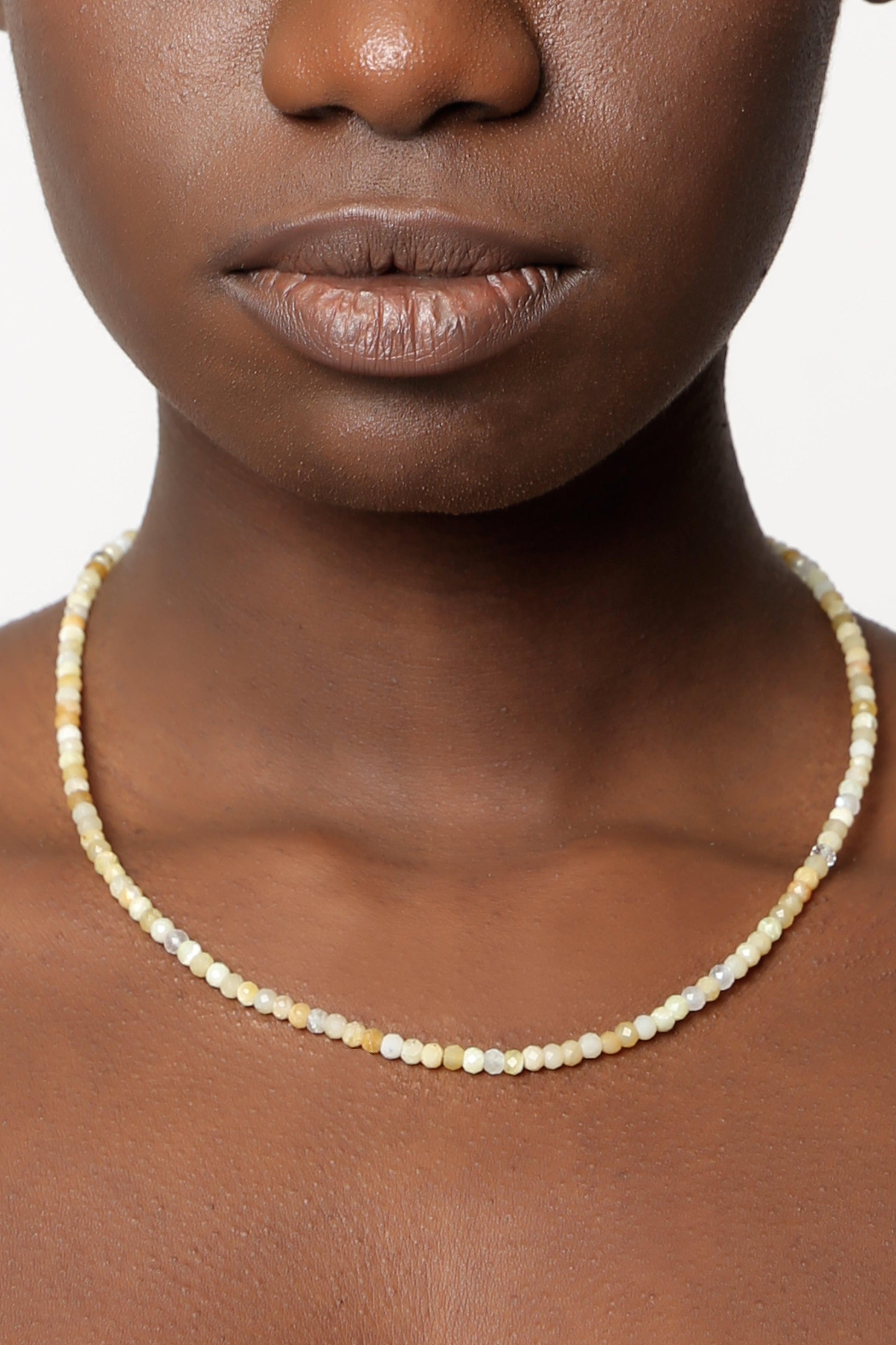 Yellow Opal Necklace - KIELLE OFFICIAL