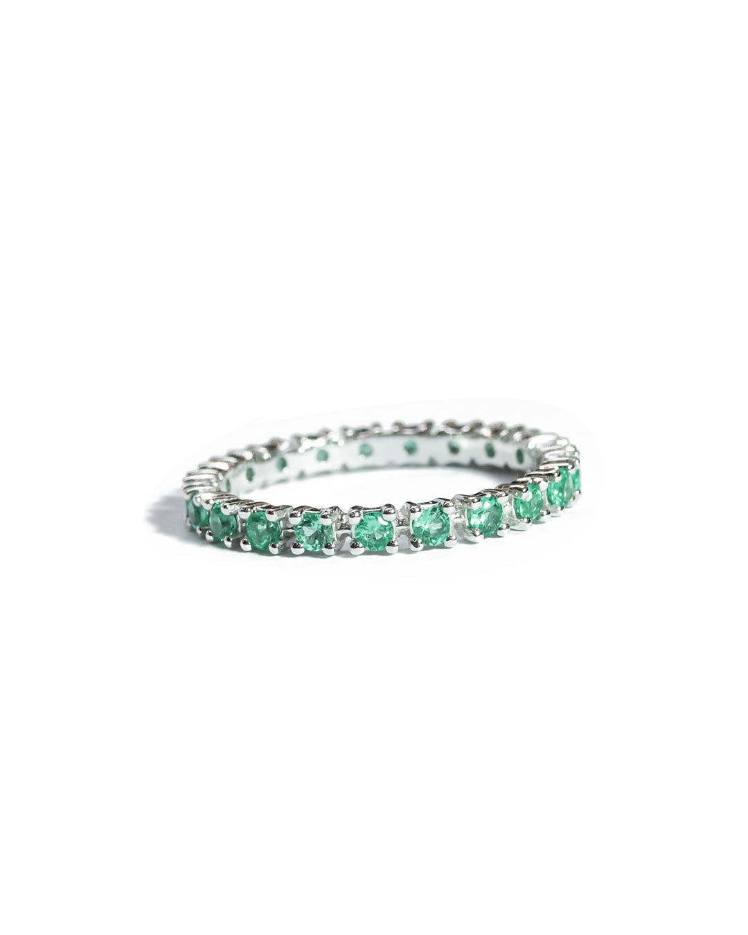 Emerald Eternity Ring