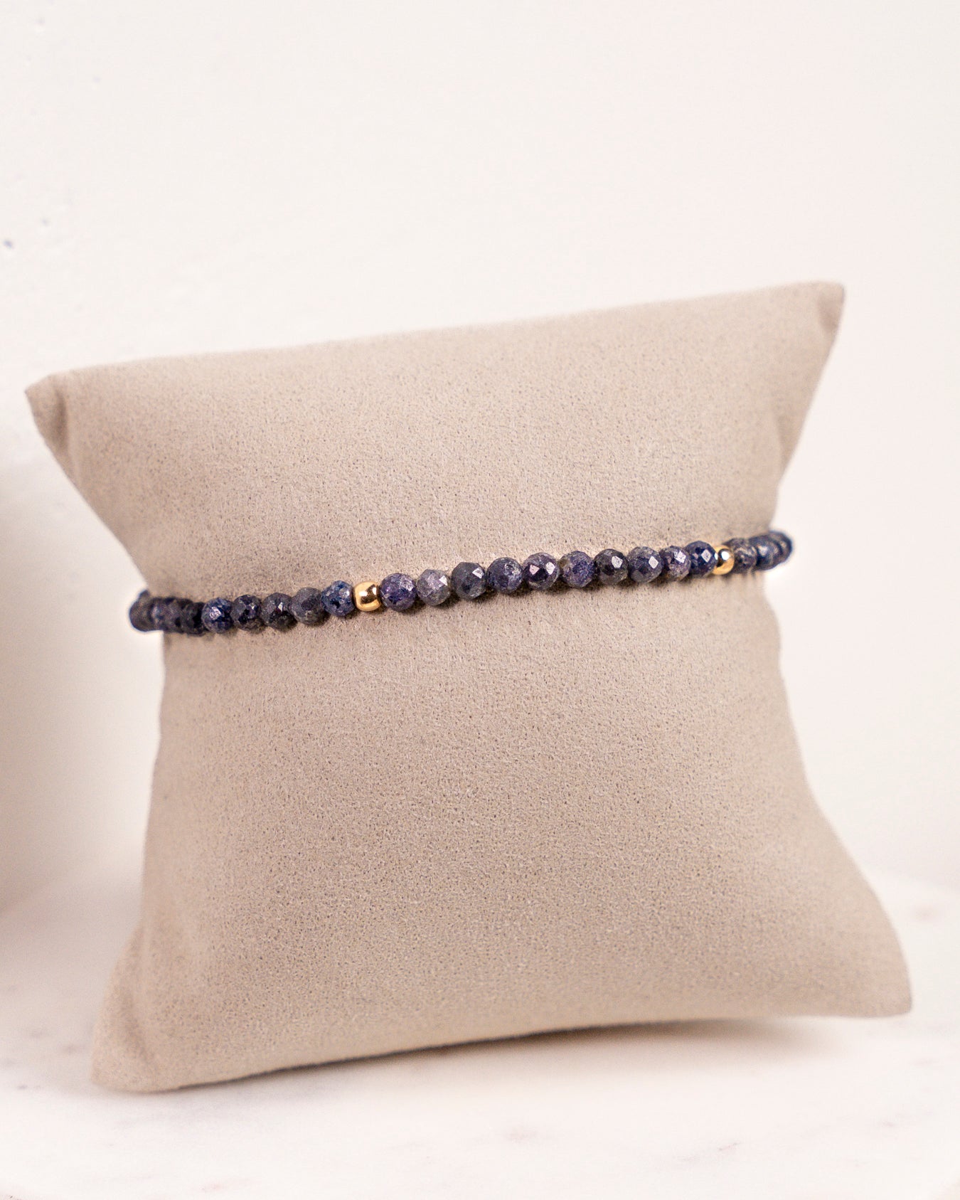 Bracelet en or 14K et Saphir