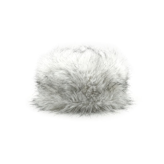 Silver Fox Arctic Synthetic Fur cossack Hat