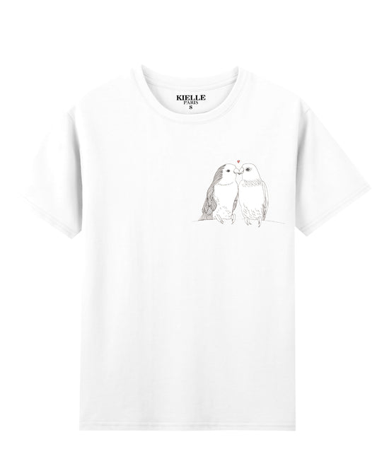Unisex T-shirt "Lovebirds" - Daniella McNulty x Kielle