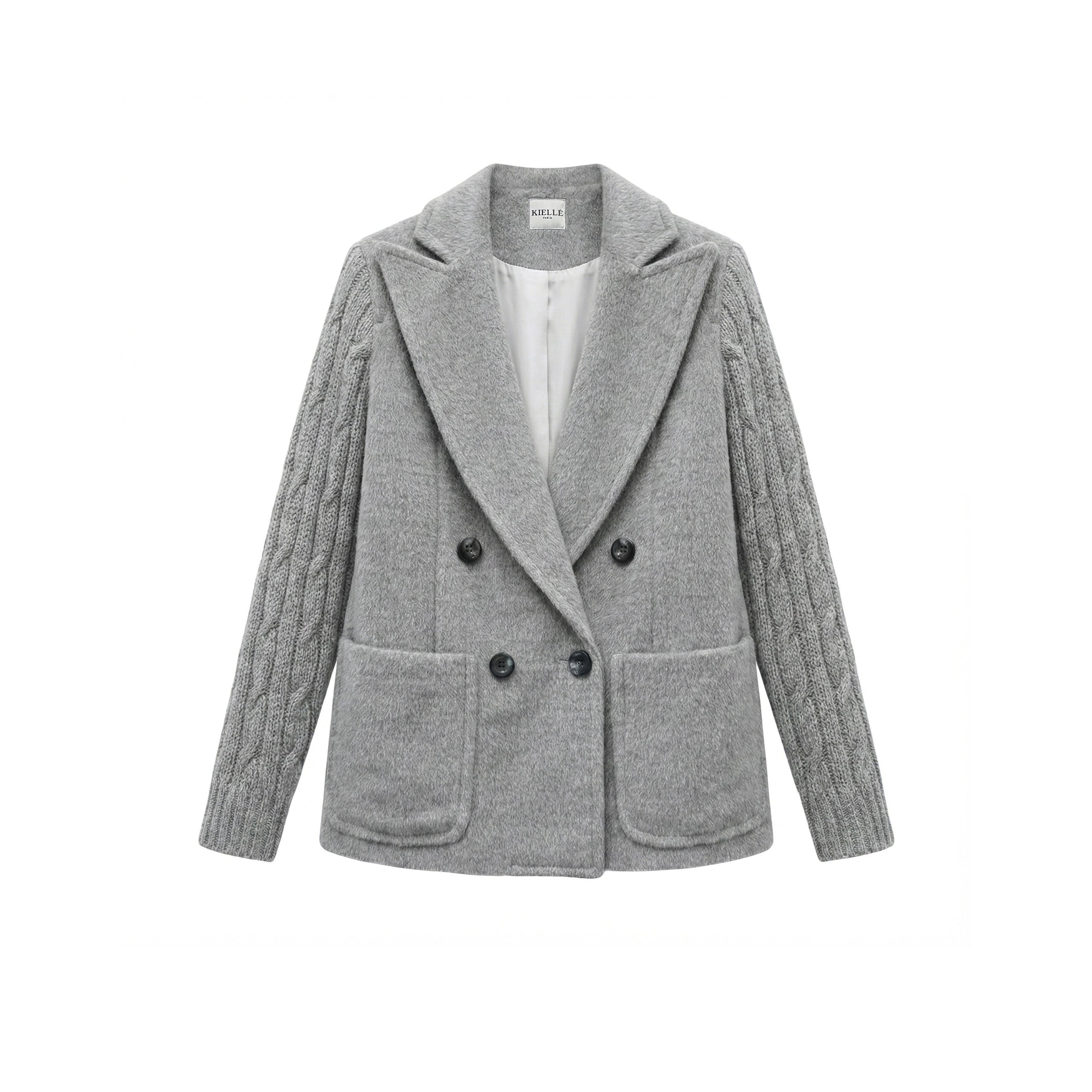 Blazer gris en Alpaga