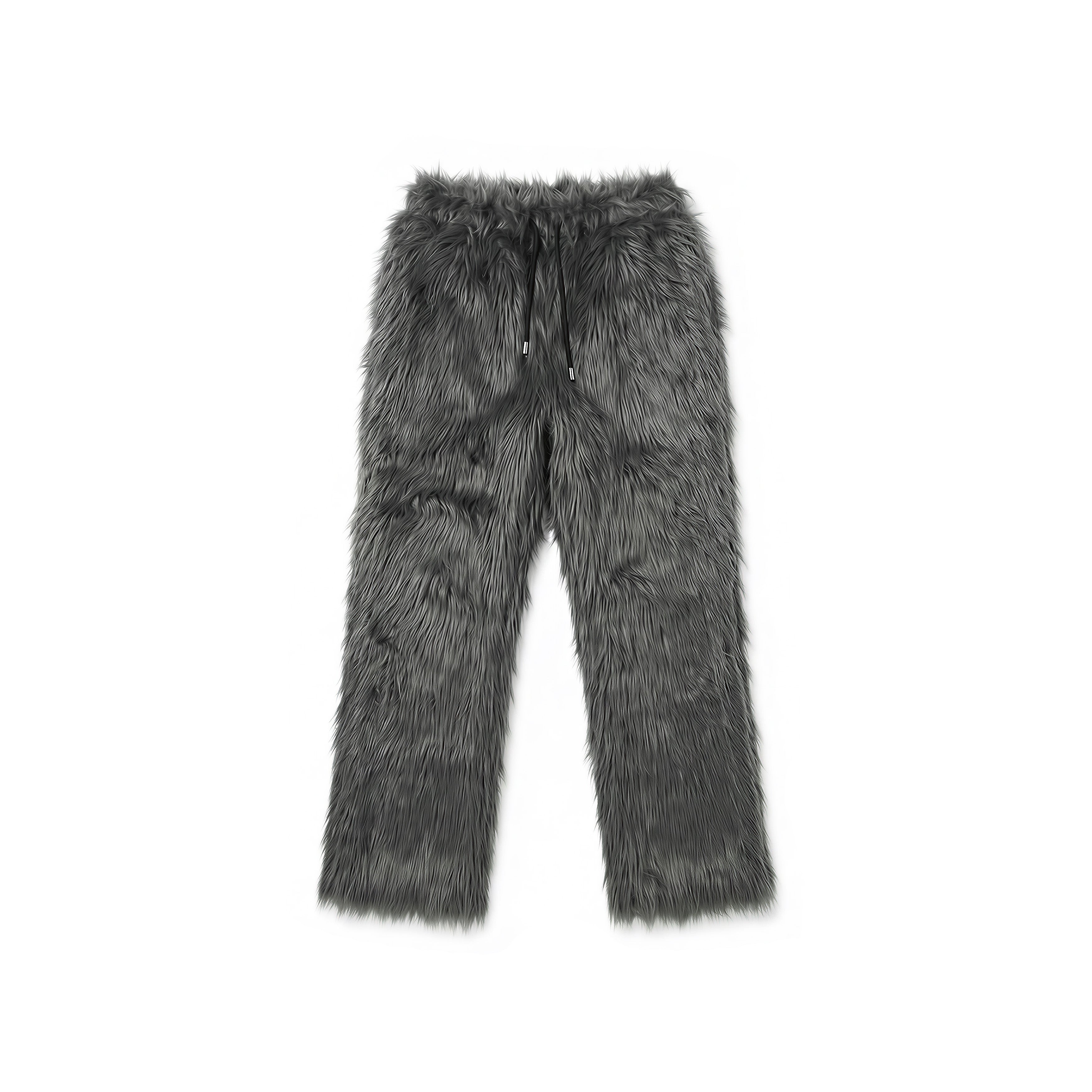 Pantalon en fausse fourrure arctique