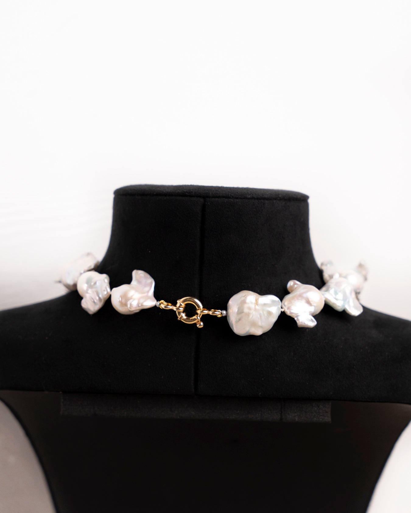 Collier de perles baroques