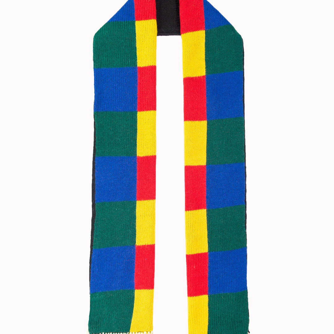 Écharpe en laine d’alpaga tissée à la main