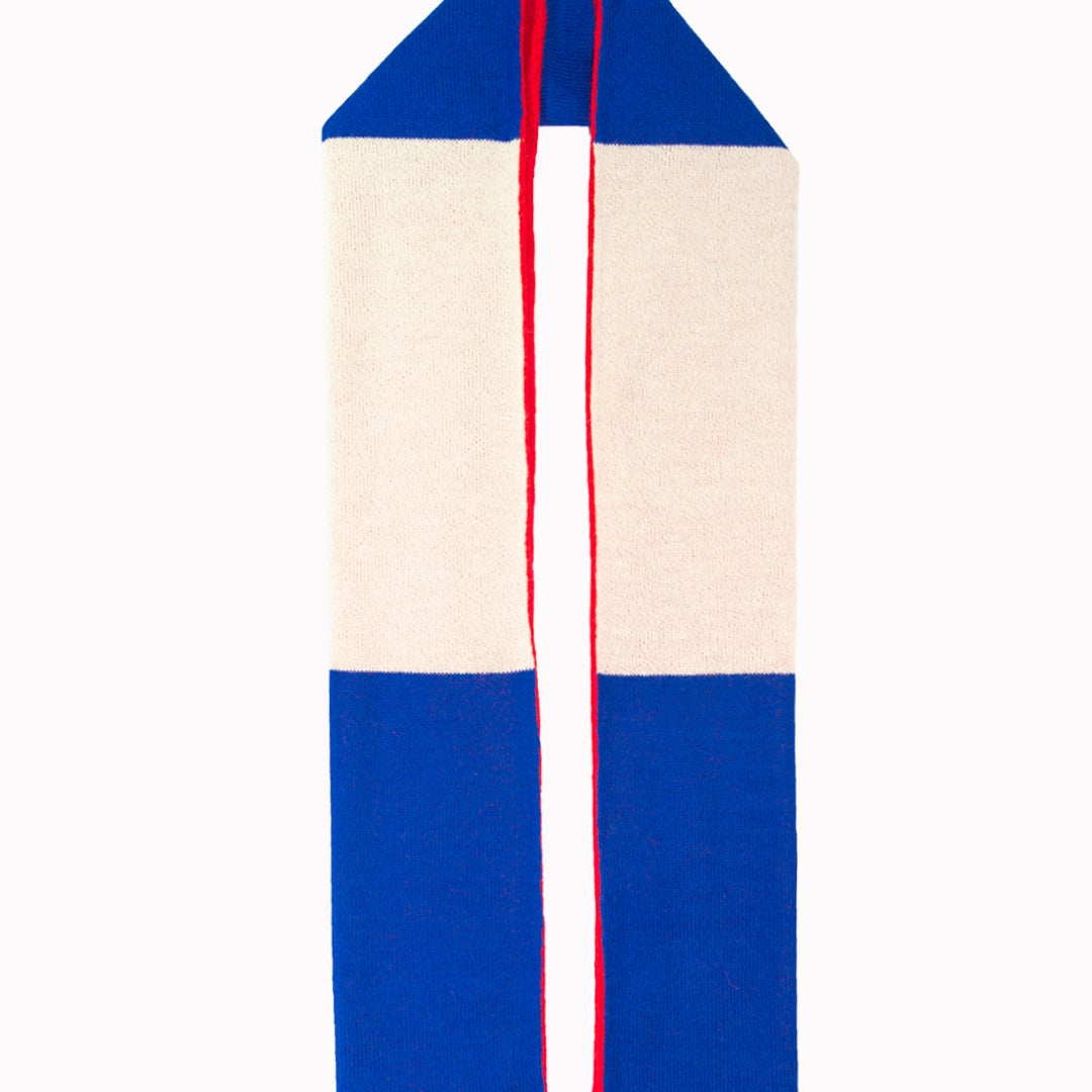 Écharpe en laine d’alpaga tissée à la main