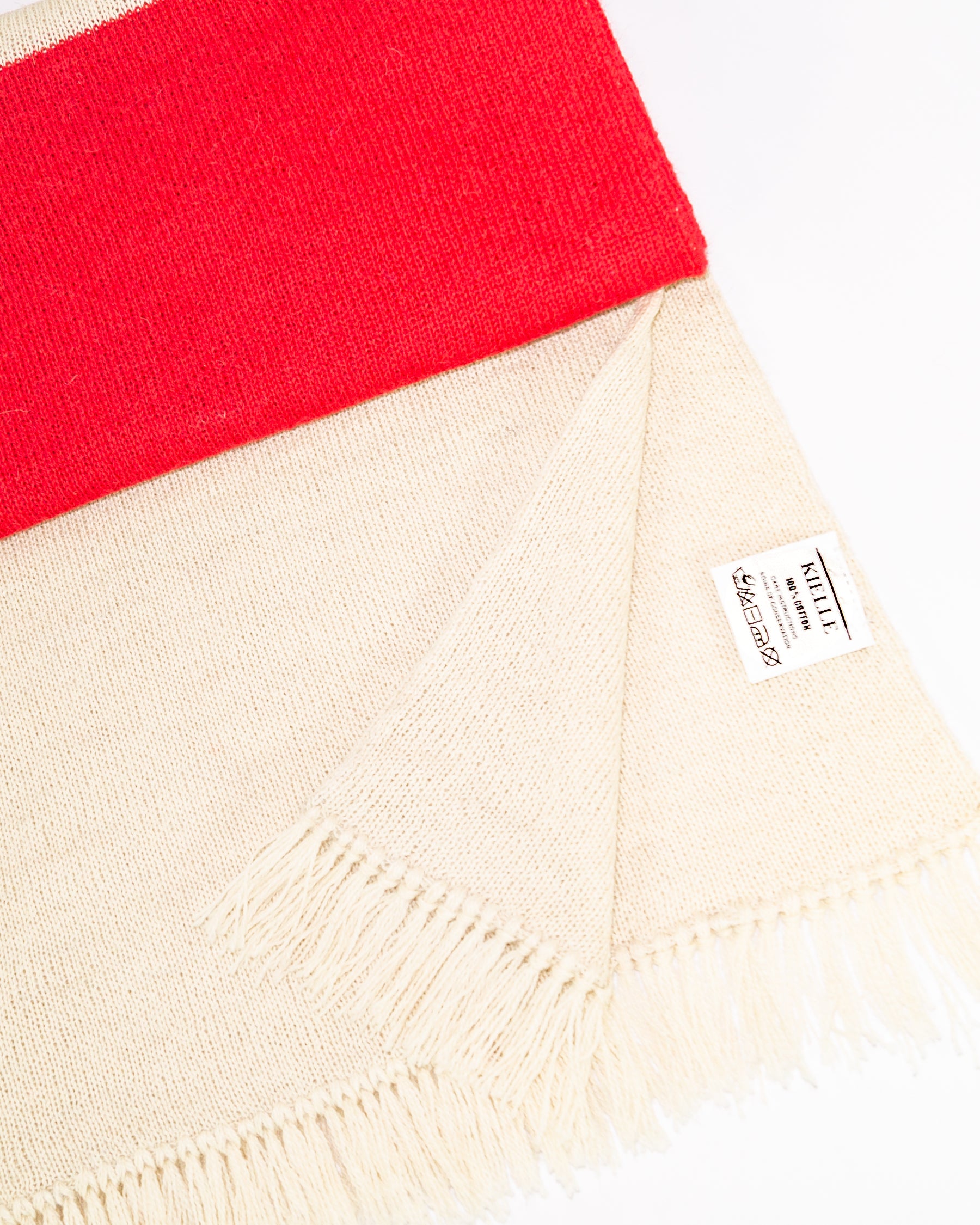 Écharpe en laine d’alpaga tissée à la main