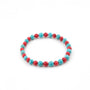 Bracelet en Turquoise & Corail