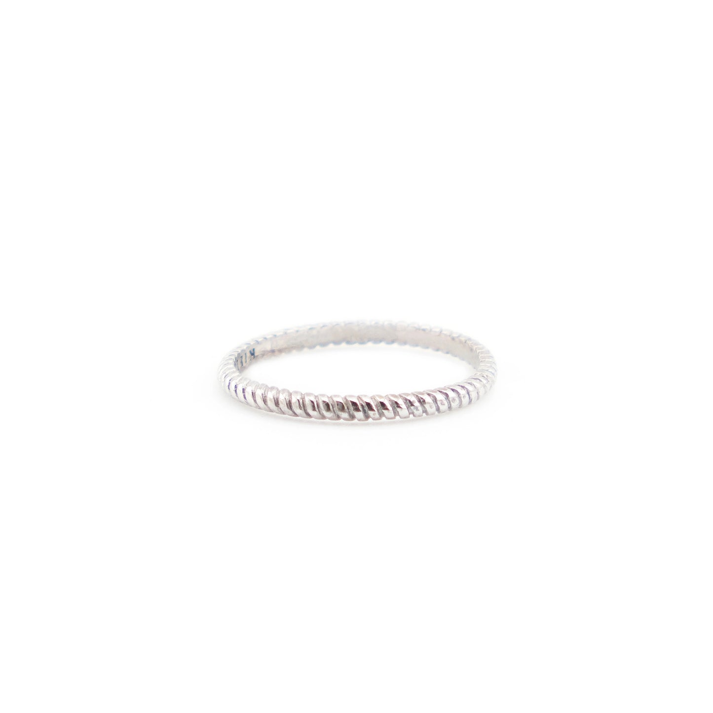 Bague Twisted Argent