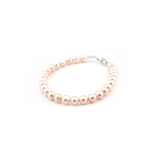 Bracelet en perle rose