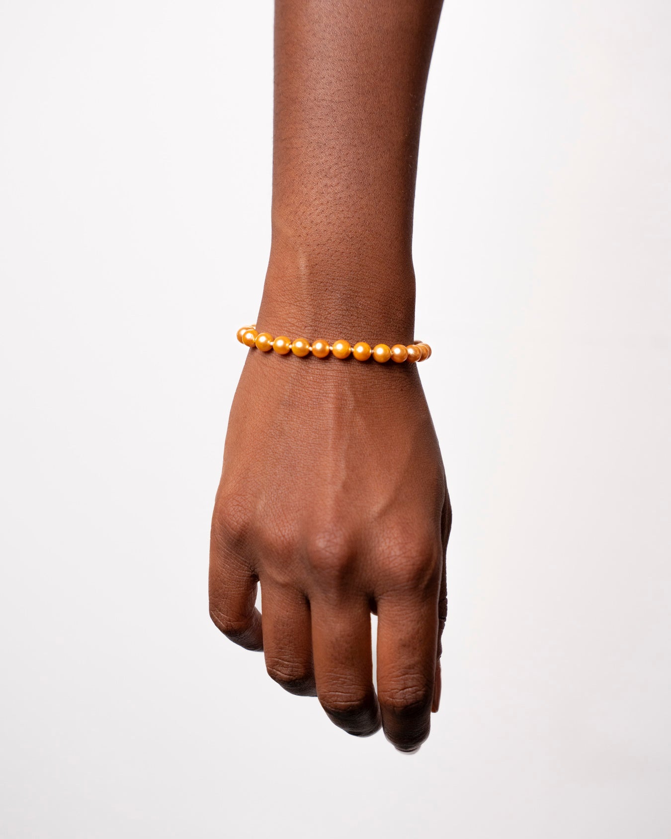 Bracelet de perles d'Akoya Dorées