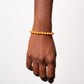 Bracelet de perles d'Akoya dorées