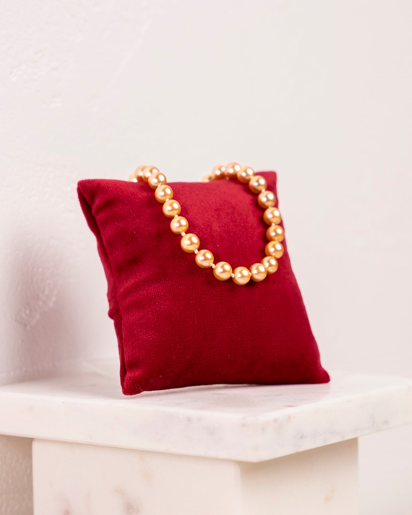 Bracelet de perles d'Akoya Dorées