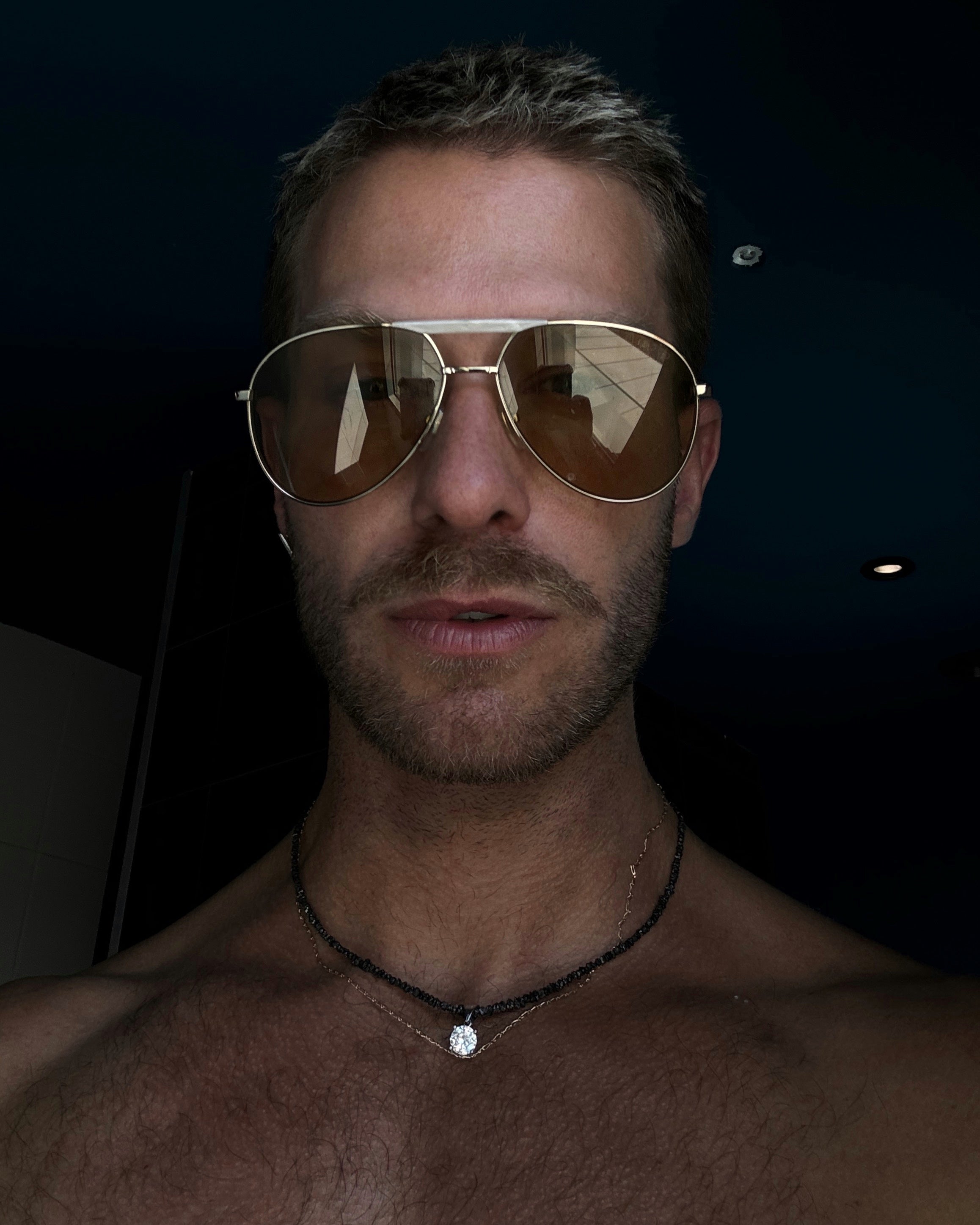 Collier en Diamant brut et argent