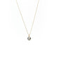 Black Tahitian Pearl Pendant | 14K Gold