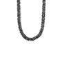 Collier de perles en forme de bouton