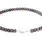 The Dark Blue Pearl Necklace