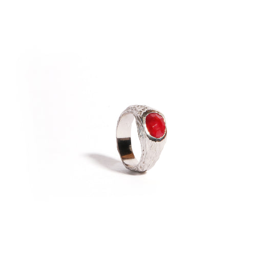 The Scarlet | Ruby Root Ring