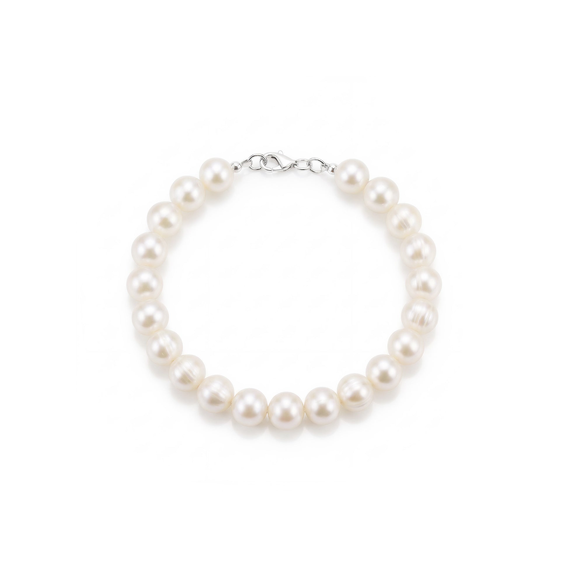 Bracelet en Perle blanche