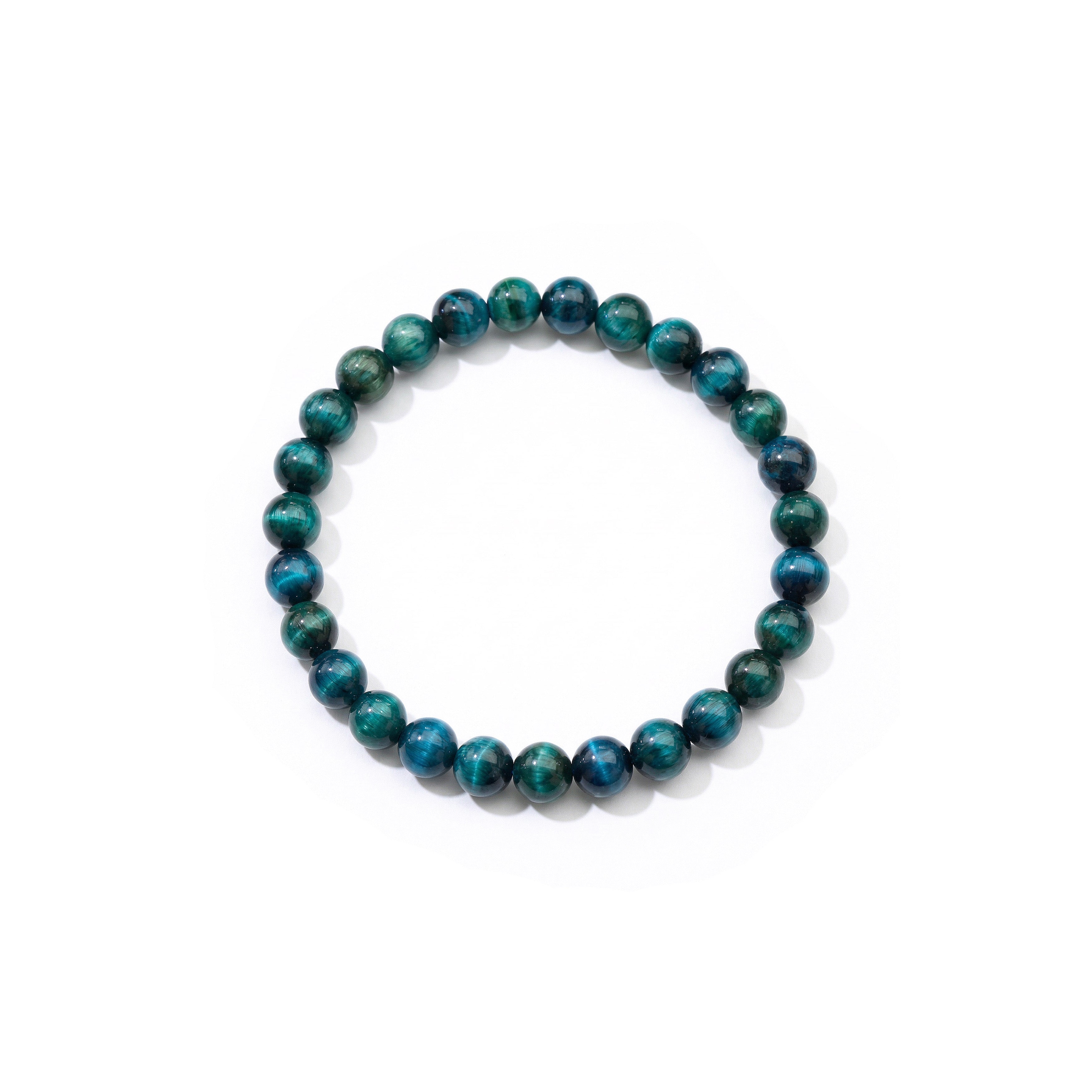 Blue tiger's eye bracelet - 6mm