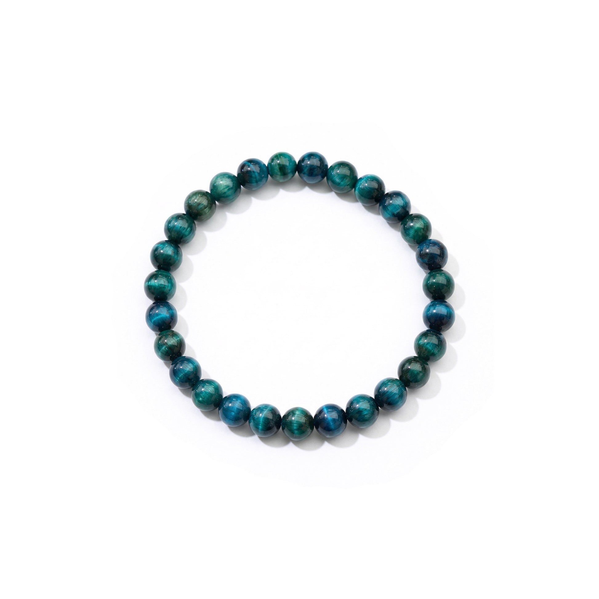 Blue tiger's eye bracelet - 6mm