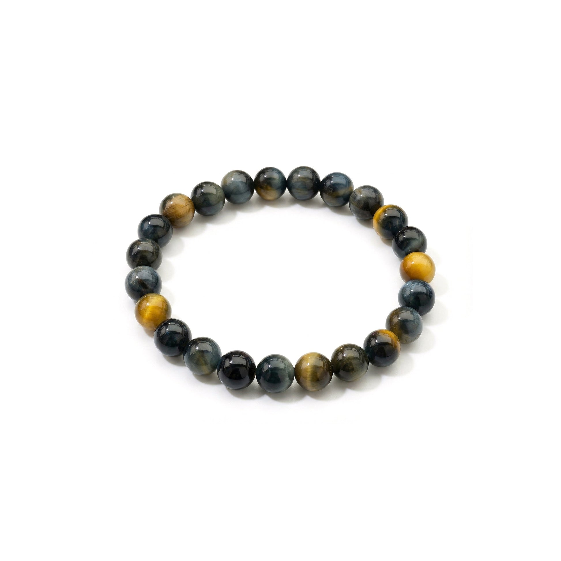 Multi-colored tiger's eye bracelet