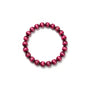 Rose red tiger's eye bracelet