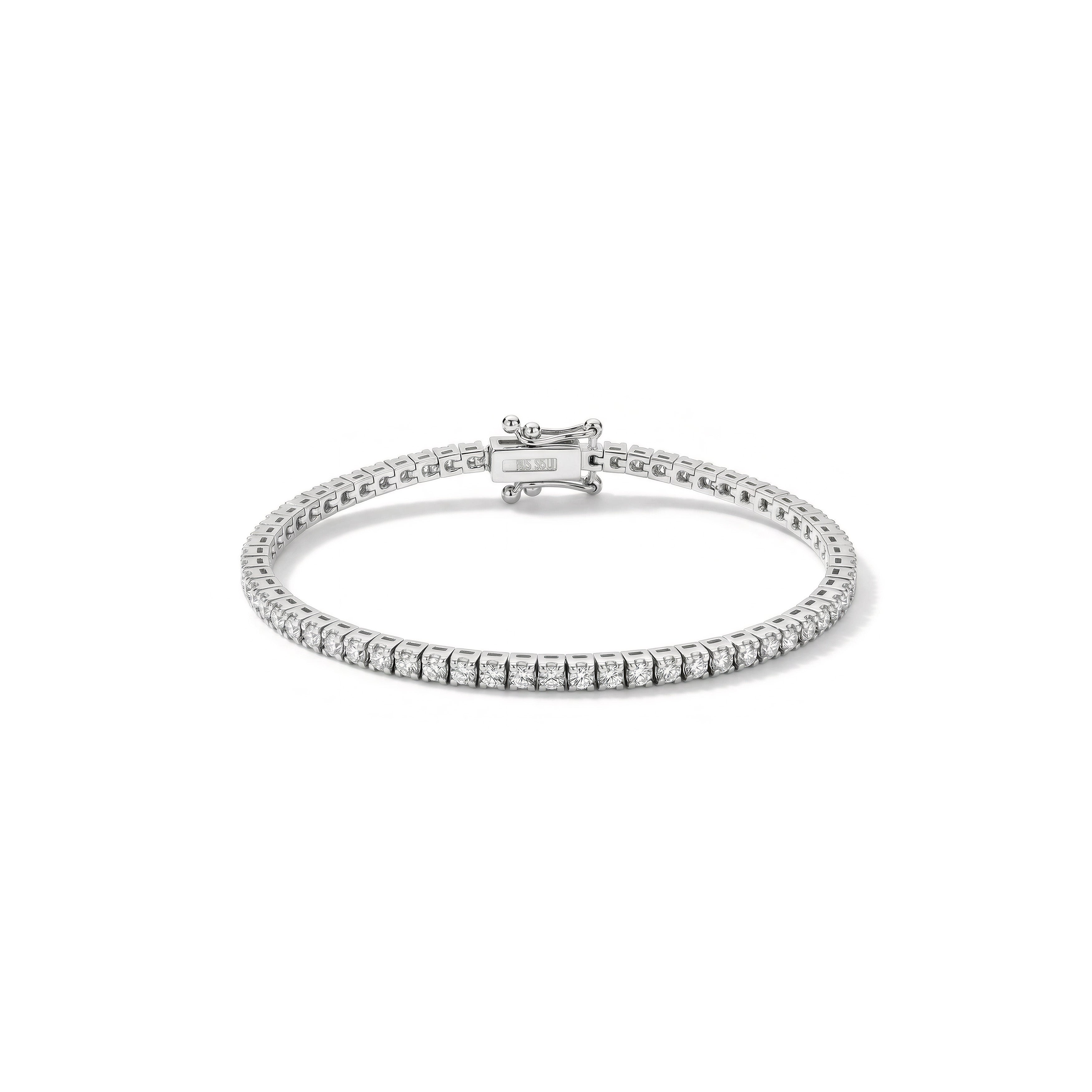 18K Gold Tennis Eternity bracelet