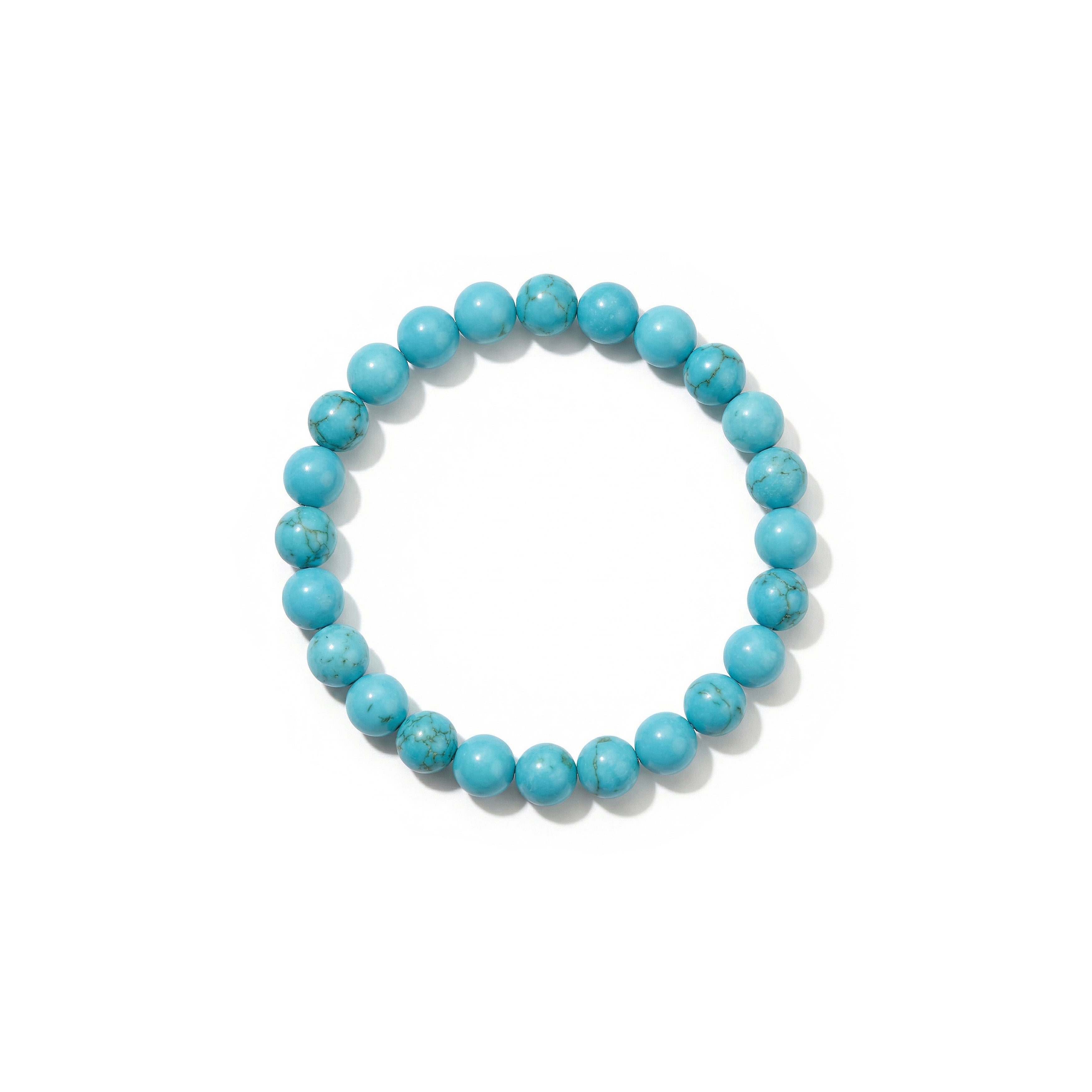 Pulsera de turquesa - 6mm