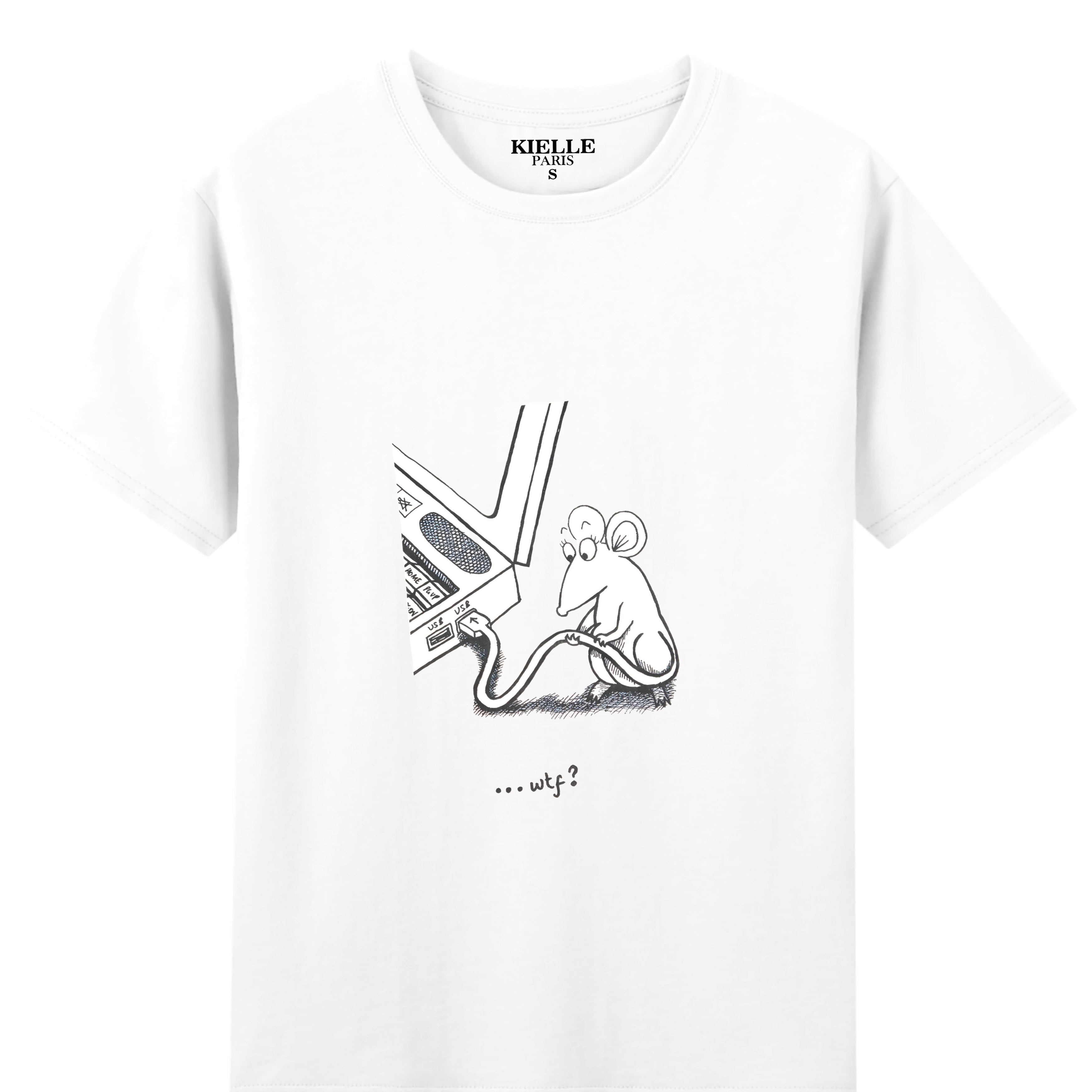 Unisex T-shirt  "Mr USB Mouse" - Daniella McNulty x Kielle