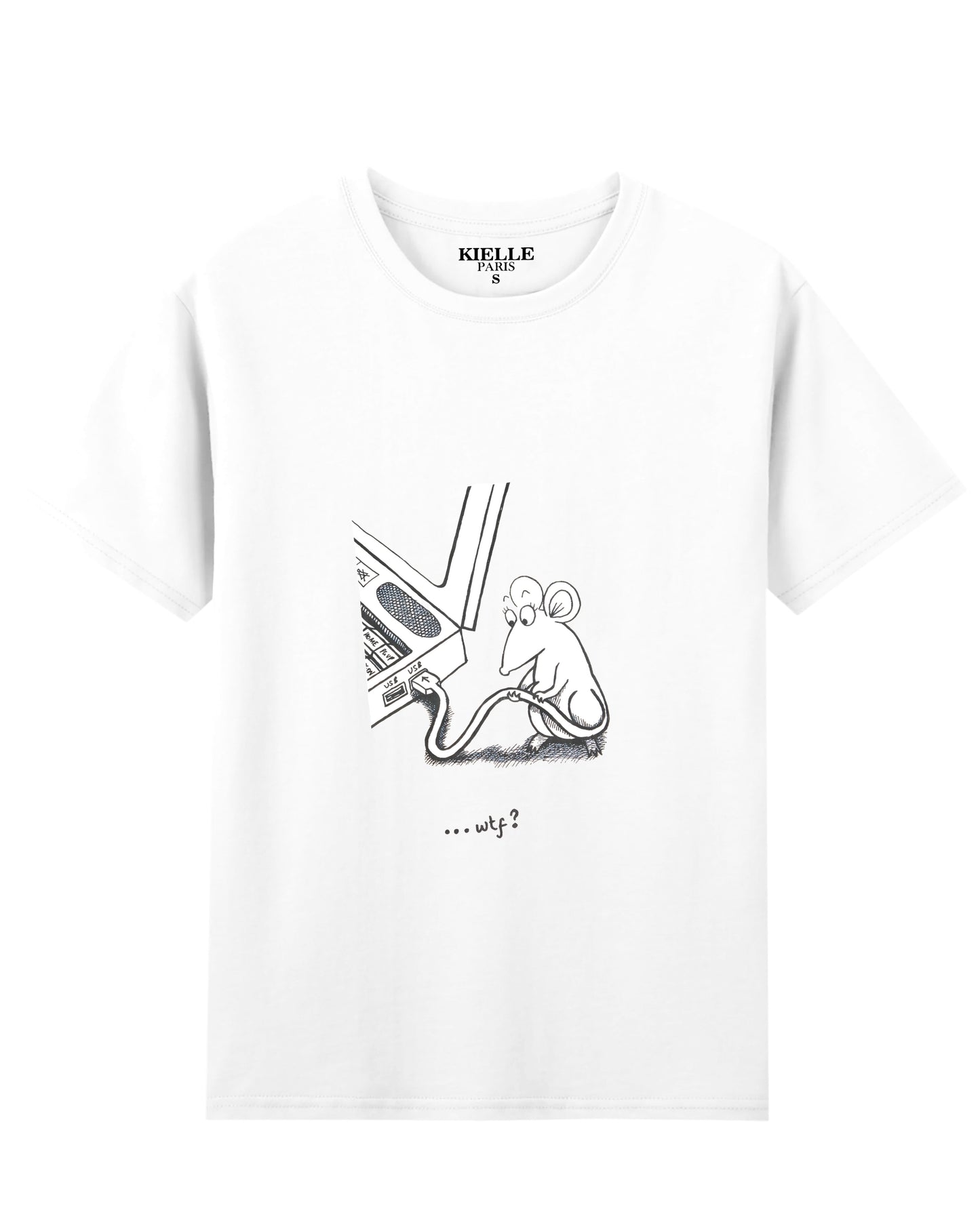 Unisex T-shirt  "Mr USB Mouse" - Daniella McNulty x Kielle