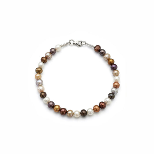 Multicolor Pearl Bracelet