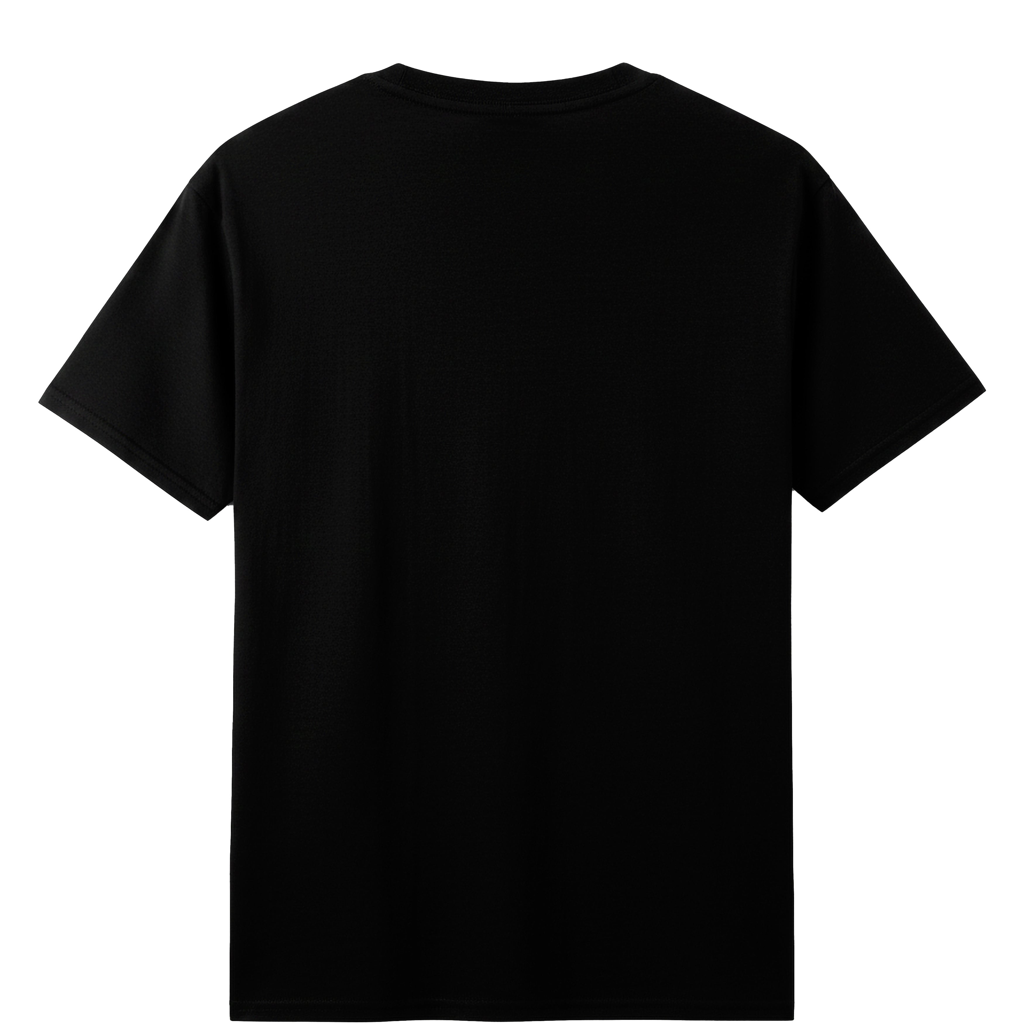 Unisex Black T-shirt  KIELLE
