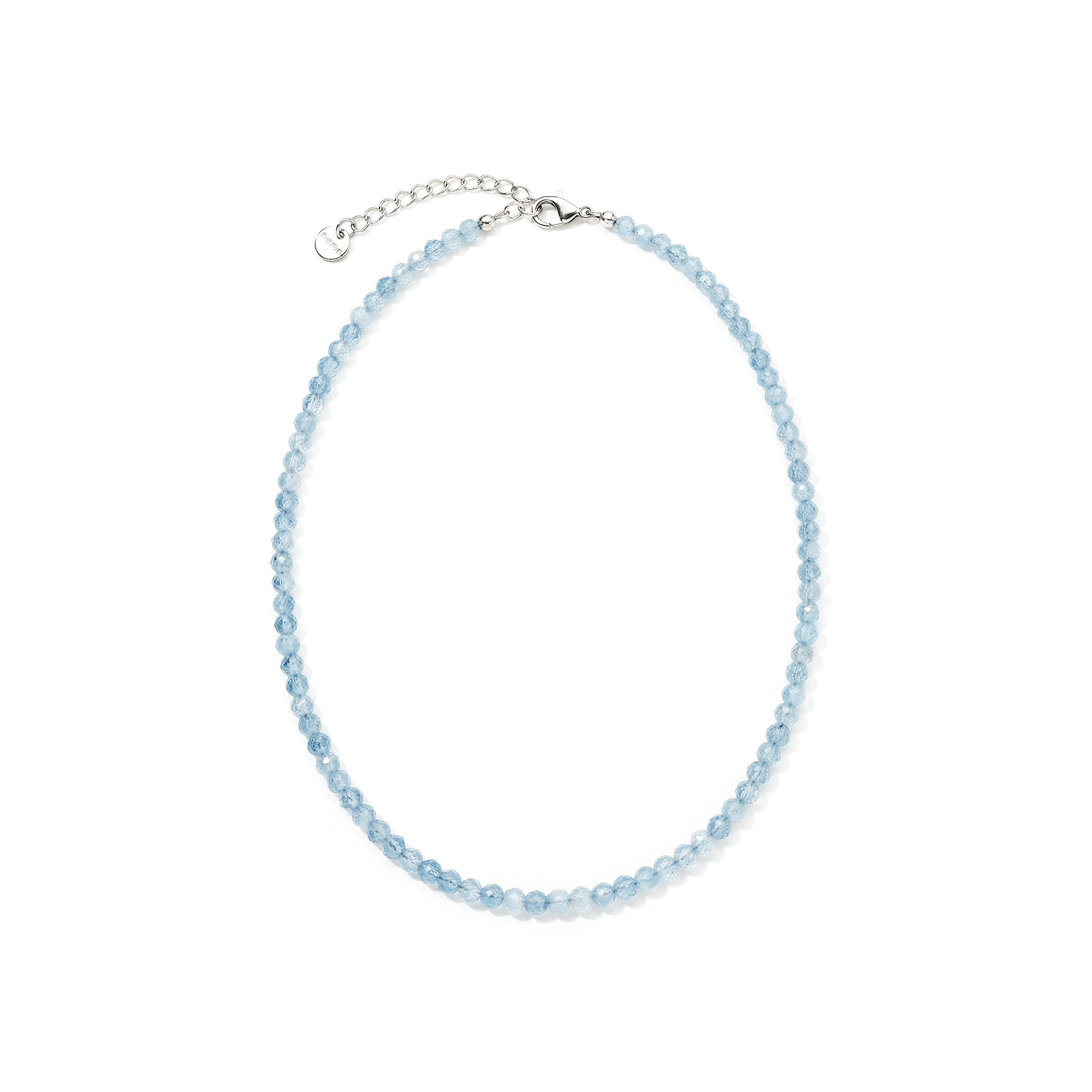 Collar de aguamarina