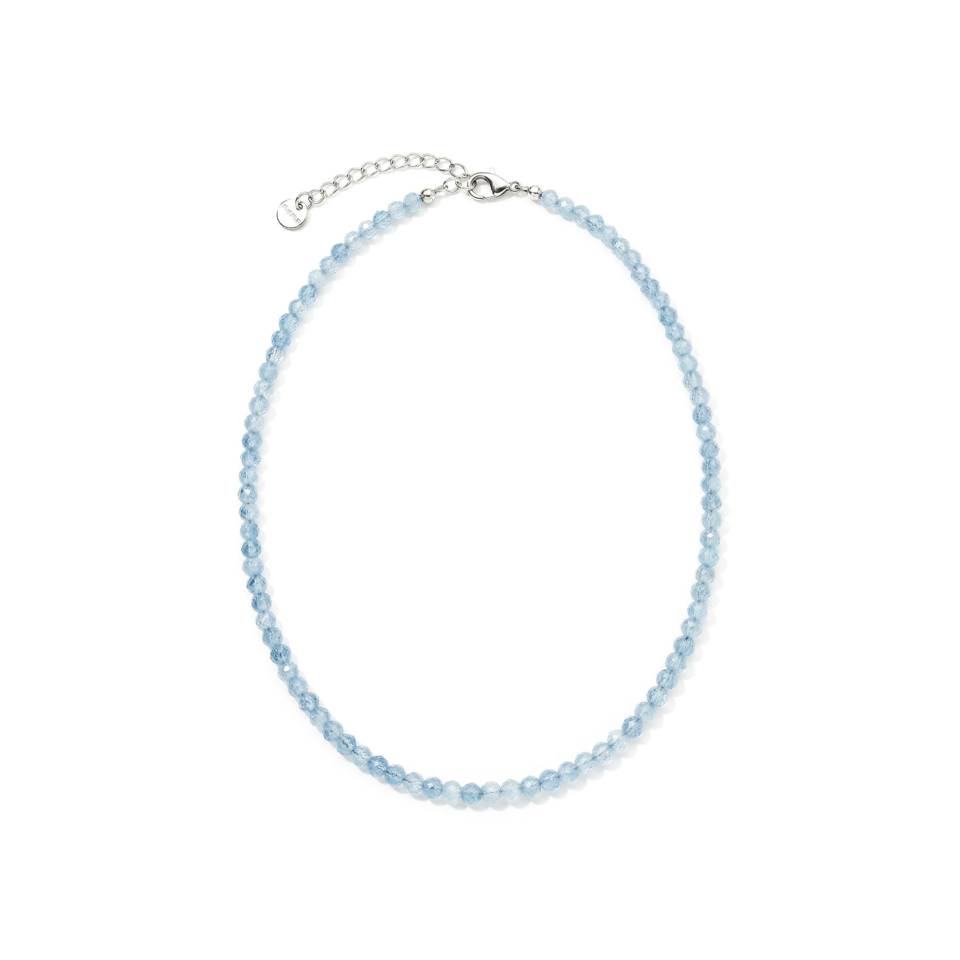 Collier en aigue-marine