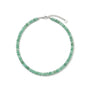 Collier en émeraude ovale 