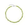 Collar de peridoto en bruto