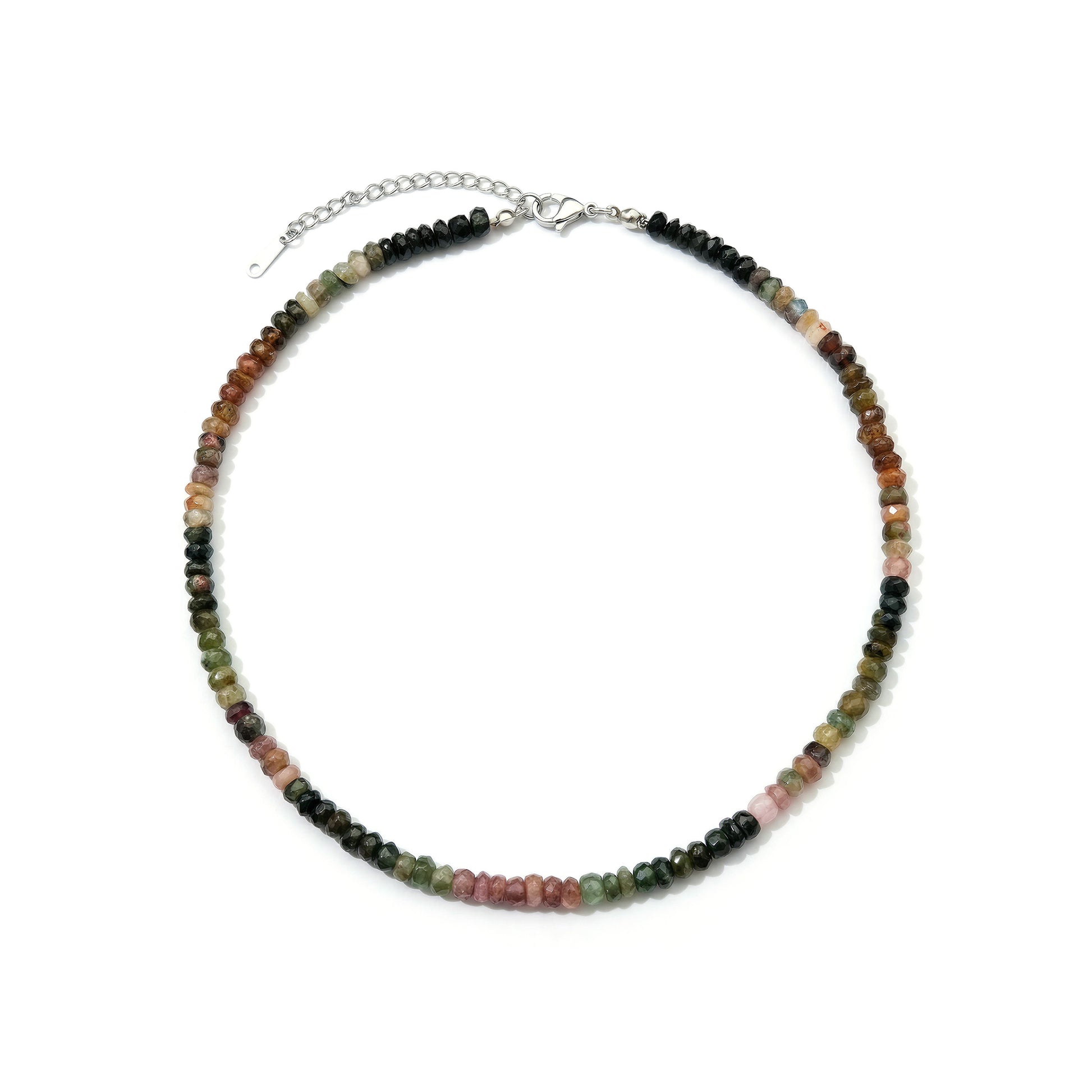 Collar de turmalina ovalada