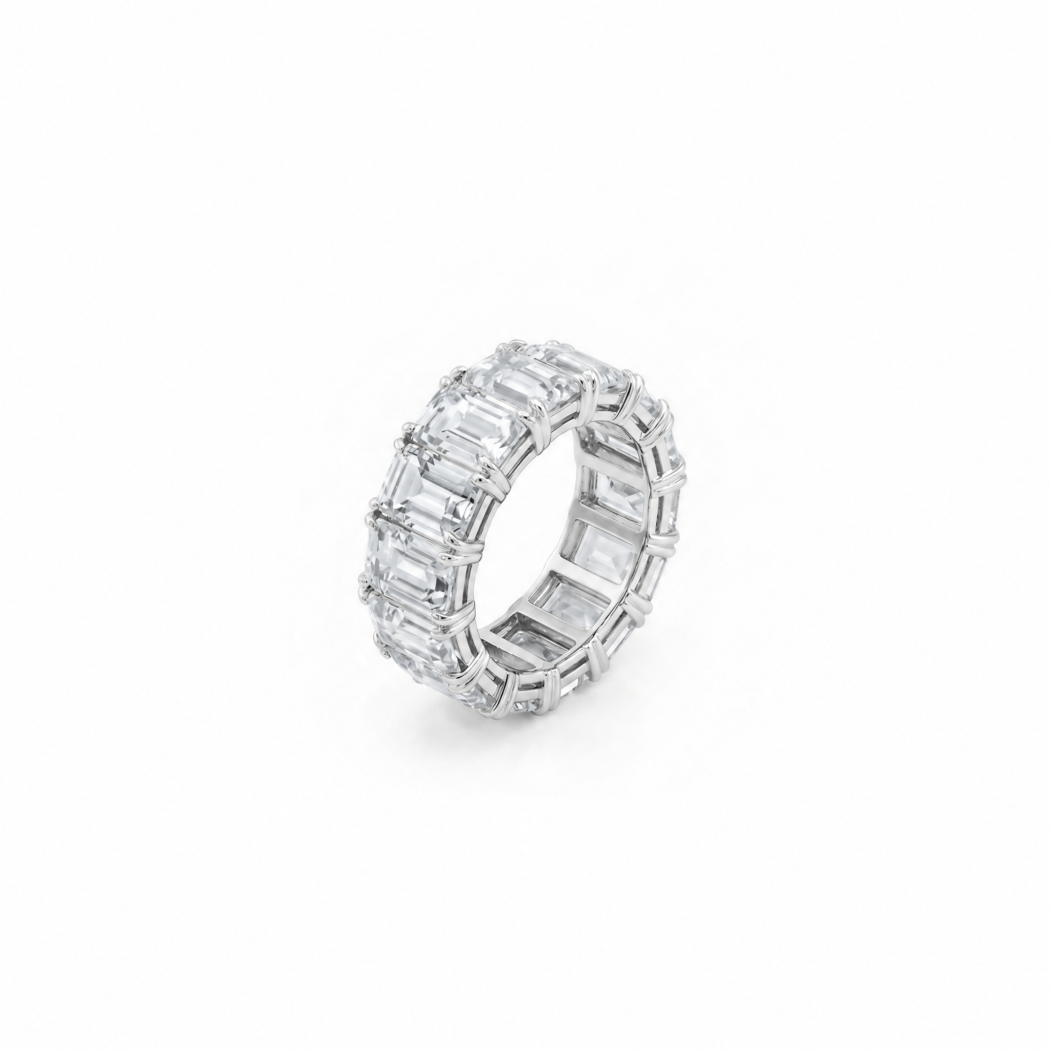 Bague d’Éternité – Diamant de laboratoire